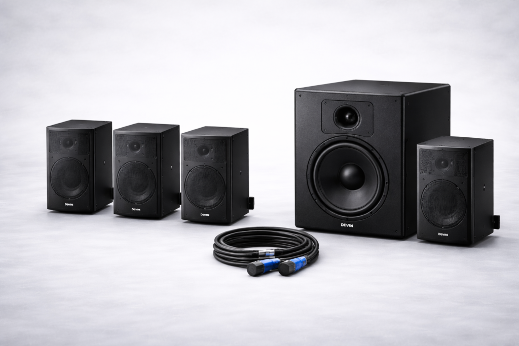 geluidsinstallatie café geluidsset