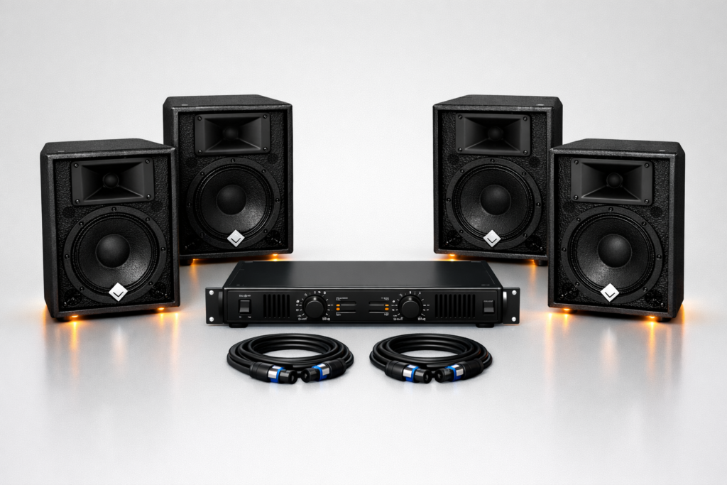 geluidsinstallatie grote sportschool geluidsset 1