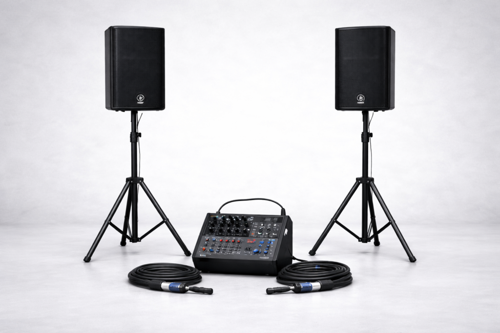 geluidsinstallatie kleine sportschool geluidsset 2